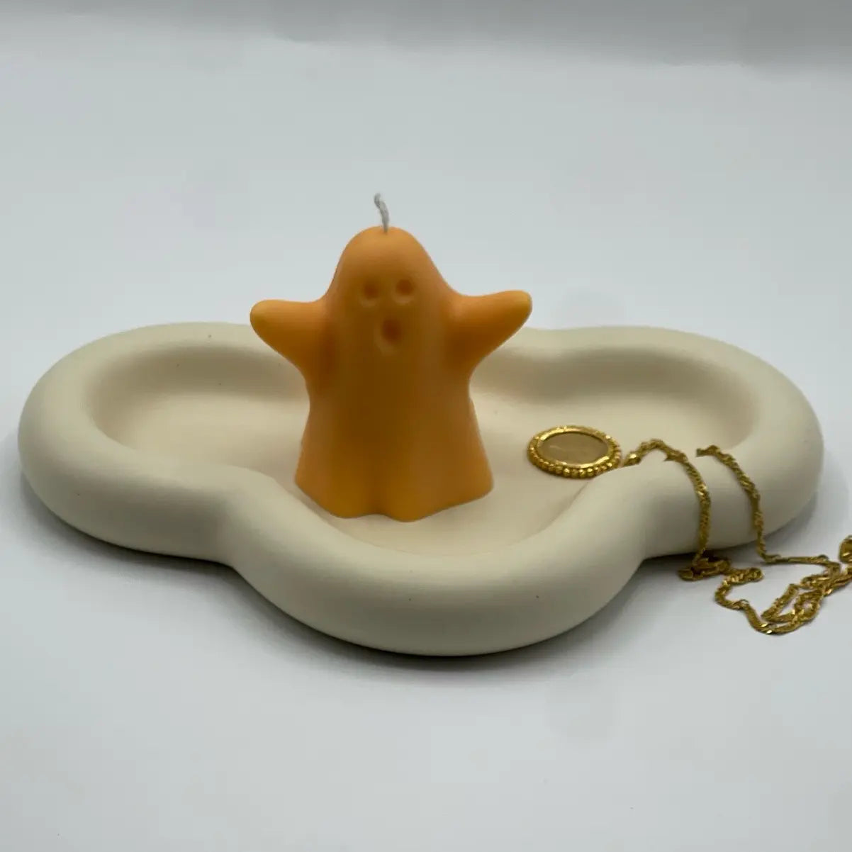 The Ghost Candles, Halloween Decor, Cute Ghost, Minimalist Halloween and Christmas Decor, Halloween Last Minute Gift, Holidays Gift Idea.