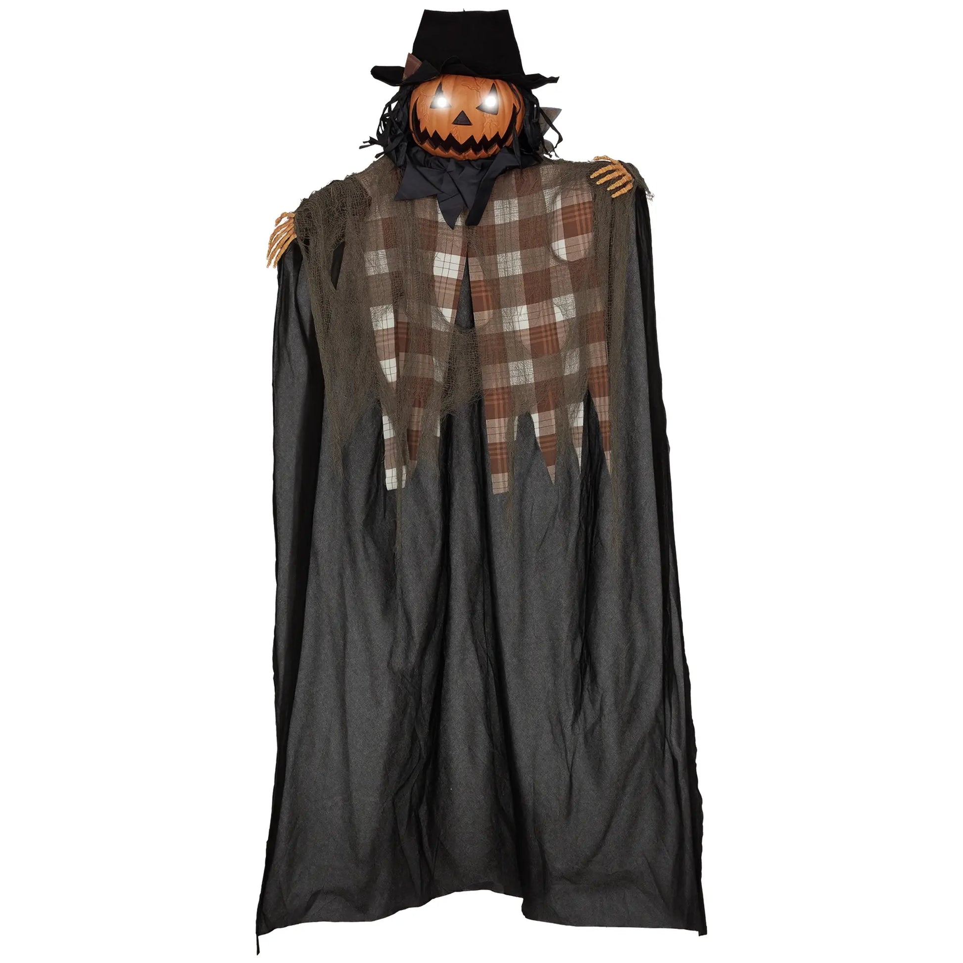 Halloween Decorations Life Size Outdoor Ghost/Clown/Witch, Sound and Motion Activated Animated Prop Animatronic Decor with Light up Eyes, Spooky Sound