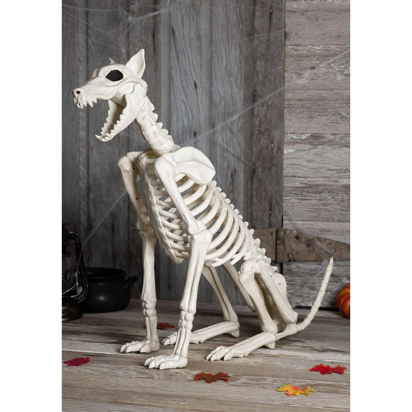 Spike the Skeleton Dog Halloween Decoration