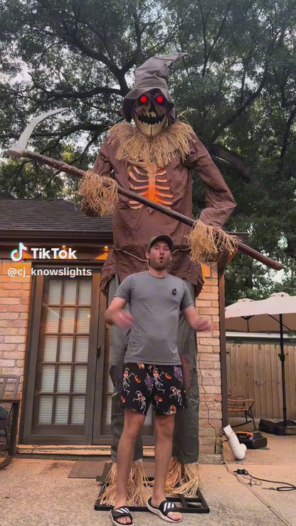 12FT Giant Scarecrow Animatronic